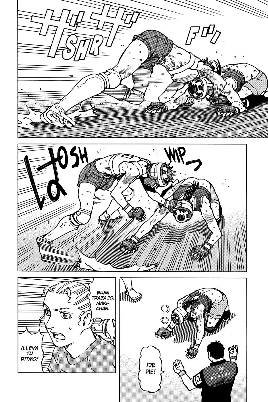 All Rounder Meguru capítulo 155, página 8