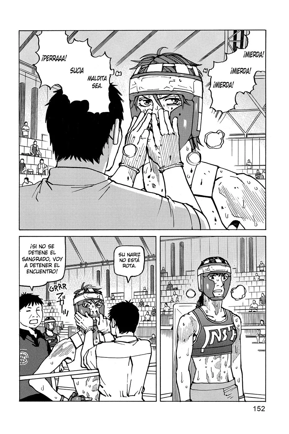 All Rounder Meguru capítulo 157, página 2