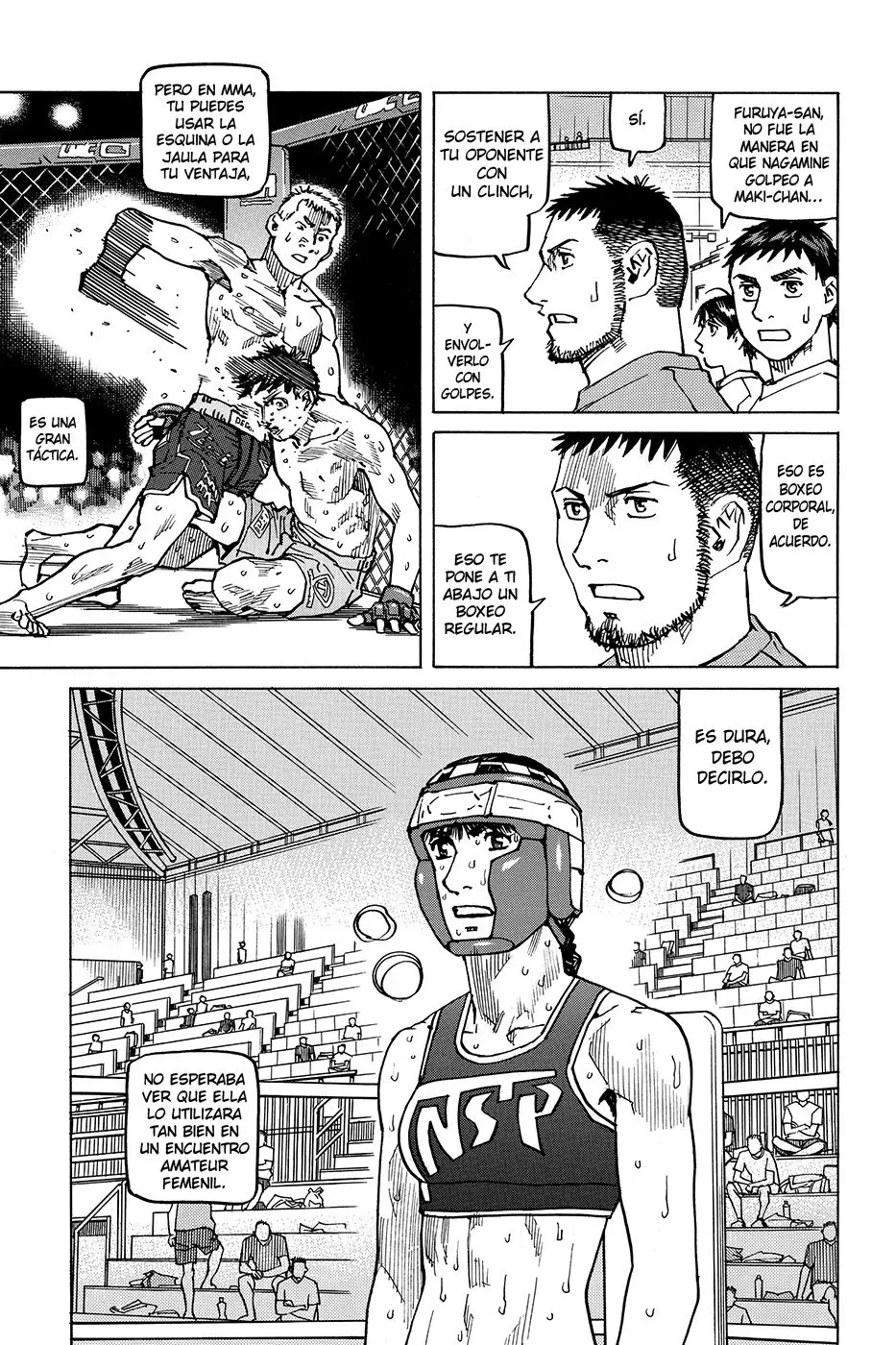 All Rounder Meguru capítulo 157, página 3