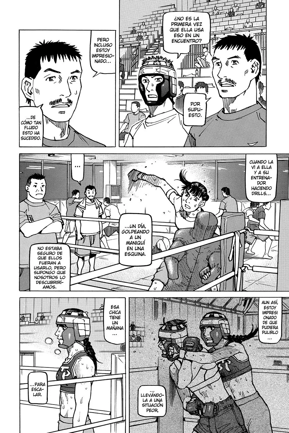 All Rounder Meguru capítulo 157, página 4