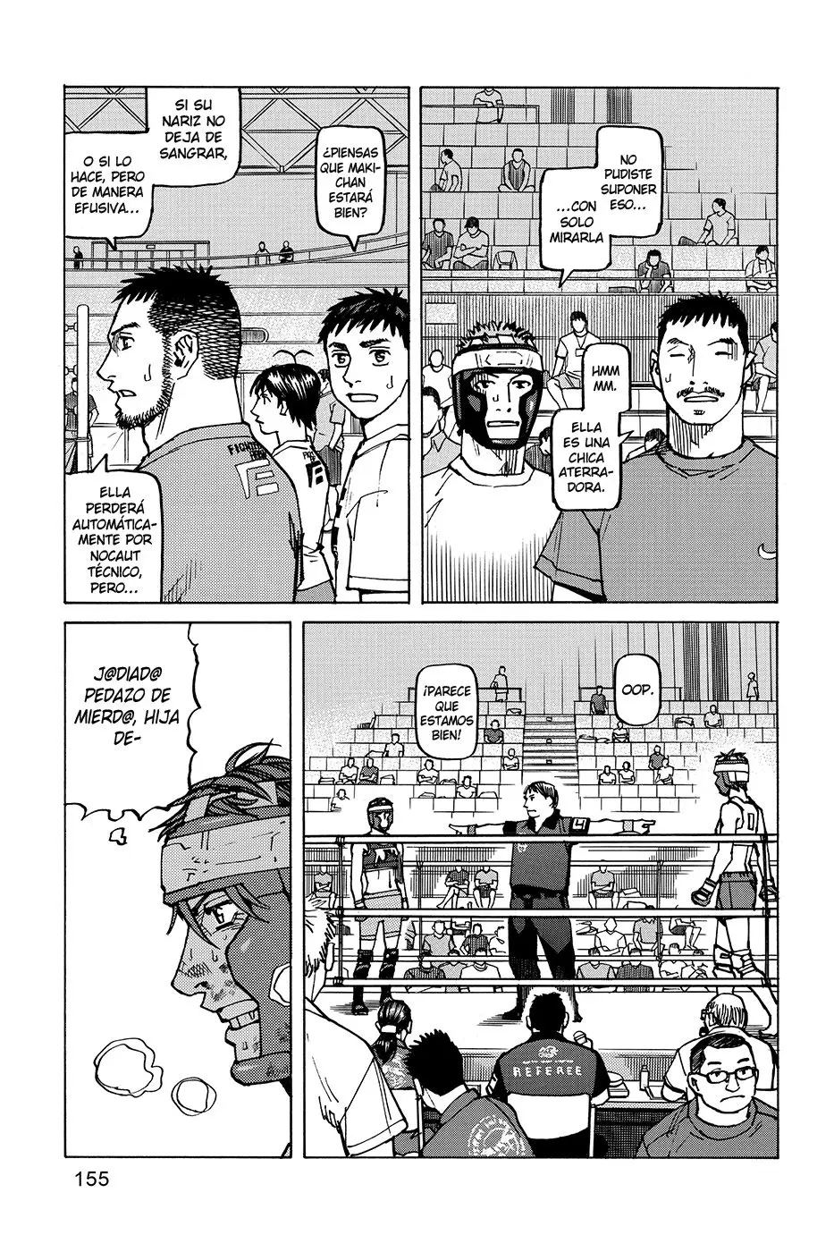 All Rounder Meguru capítulo 157, página 5