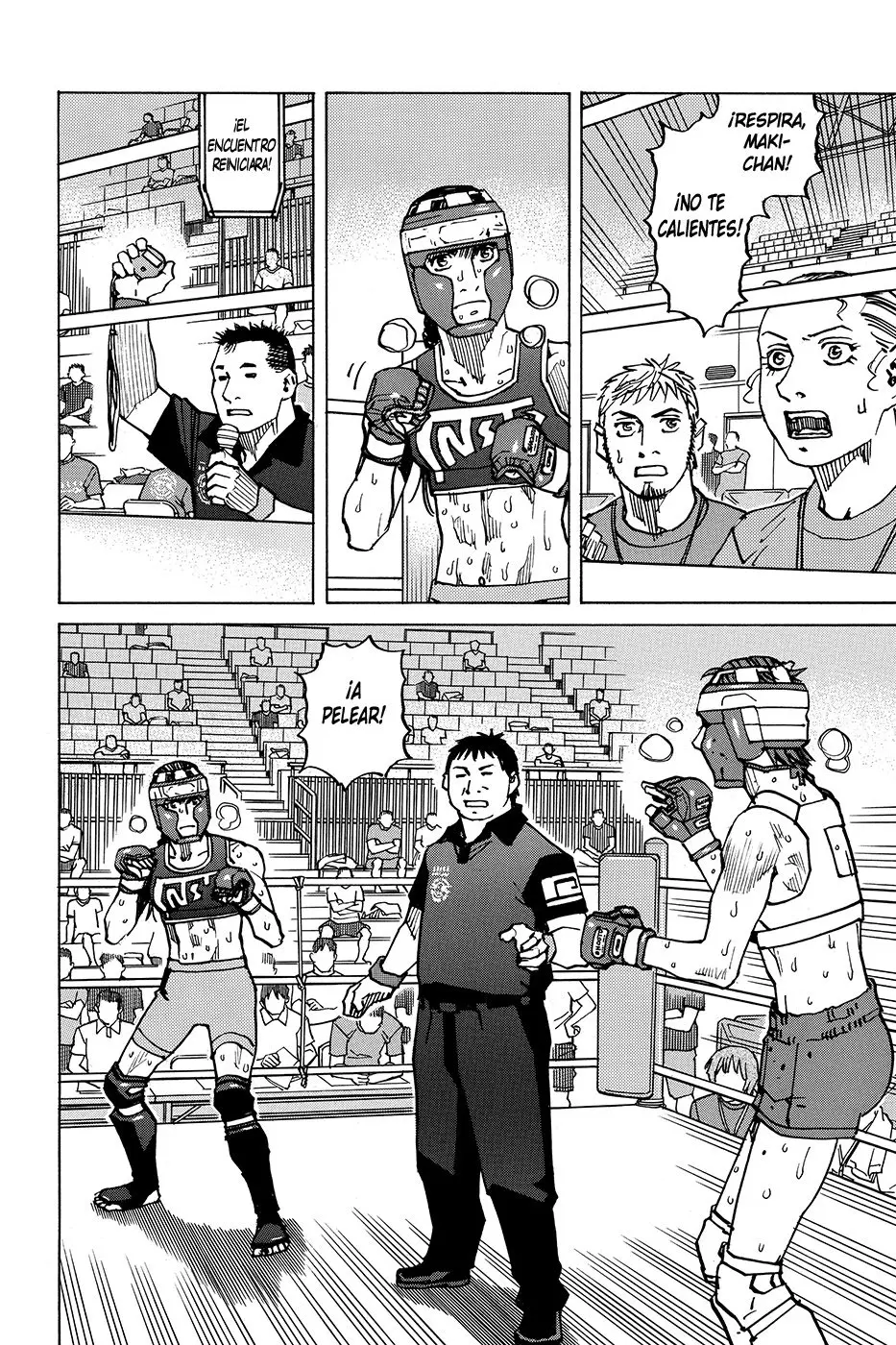 All Rounder Meguru capítulo 157, página 6