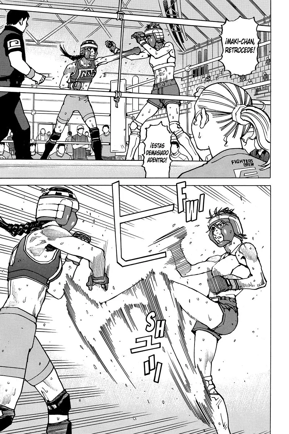 All Rounder Meguru capítulo 157, página 7