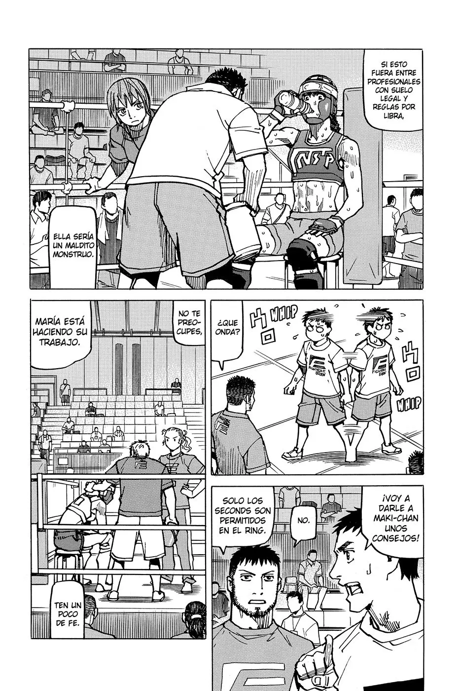 All Rounder Meguru capítulo 157, página 16