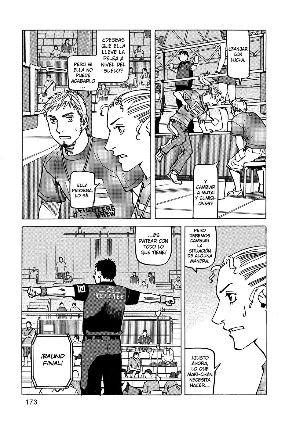 All Rounder Meguru capítulo 158, página 3