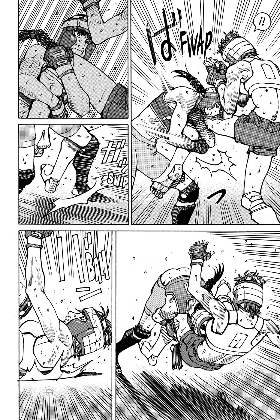 All Rounder Meguru capítulo 158, página 8