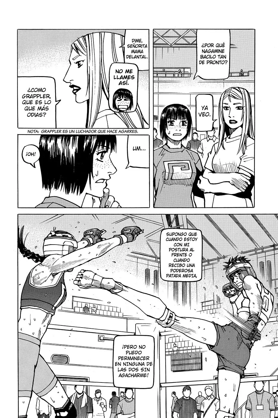 All Rounder Meguru capítulo 158, página 14