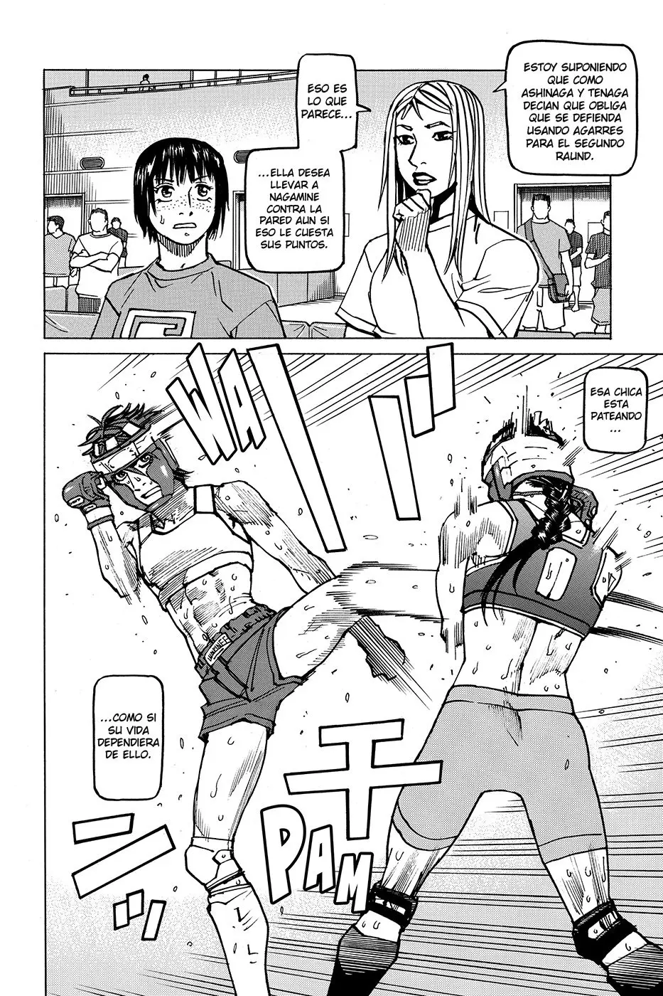 All Rounder Meguru capítulo 158, página 16