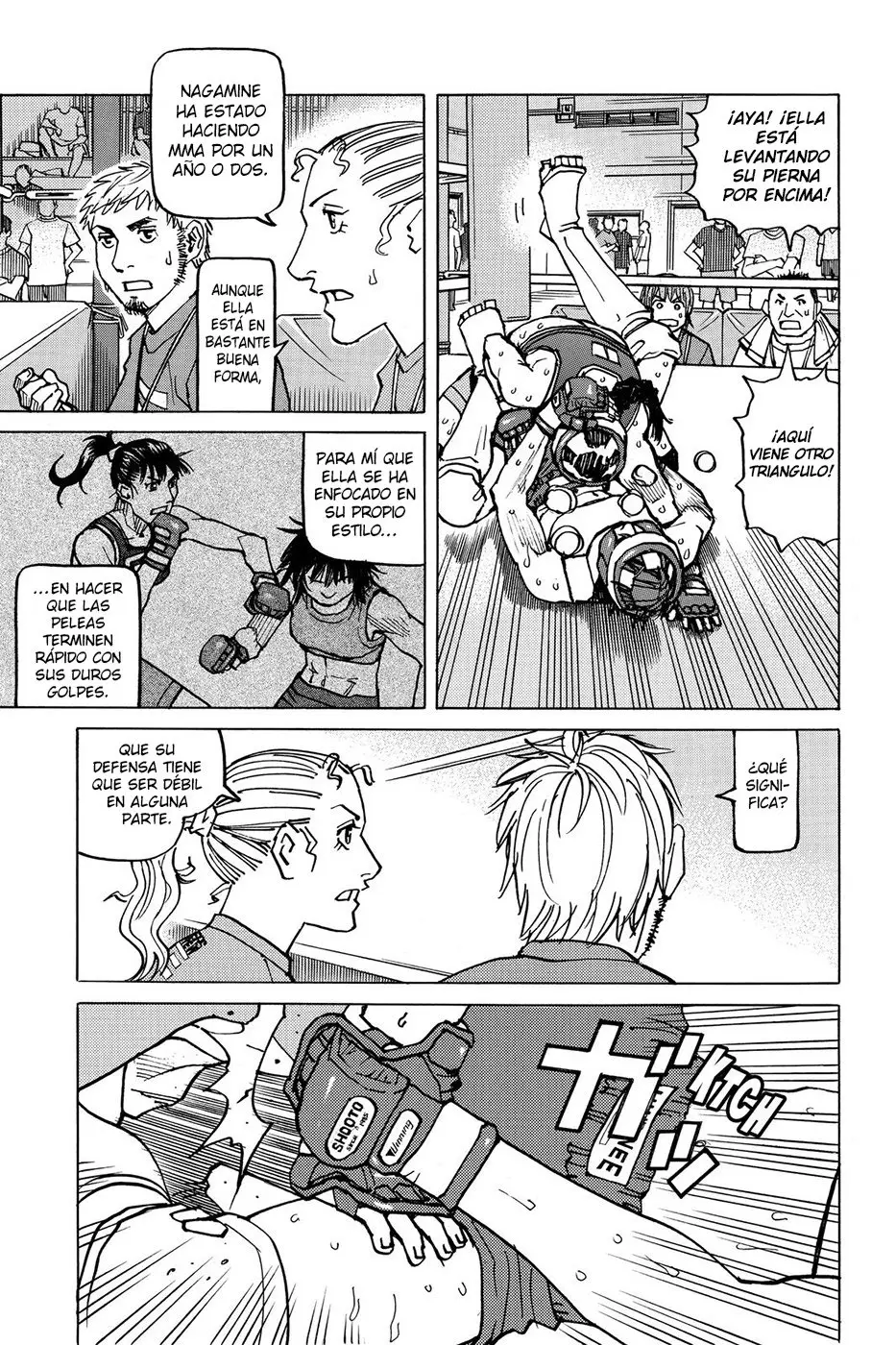 All Rounder Meguru capítulo 159, página 3