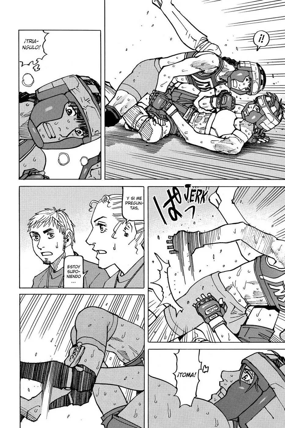 All Rounder Meguru capítulo 159, página 4