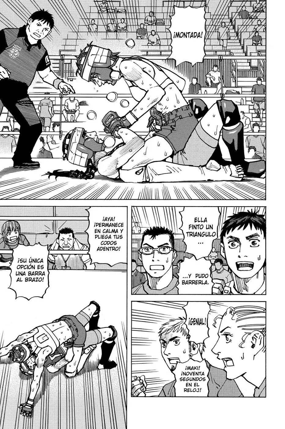 All Rounder Meguru capítulo 159, página 7