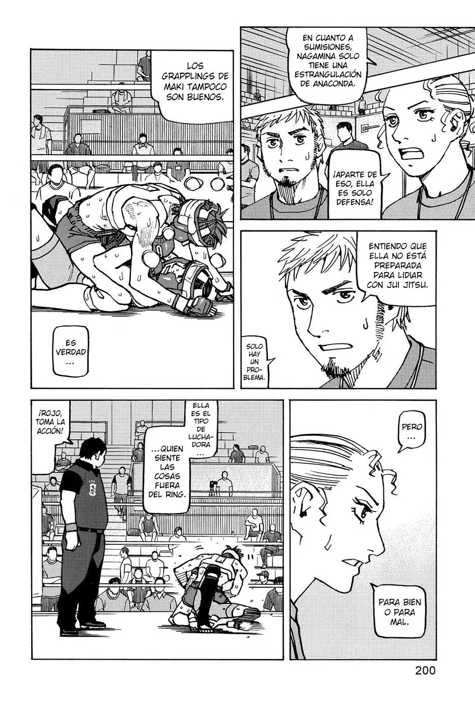 All Rounder Meguru capítulo 159, página 8