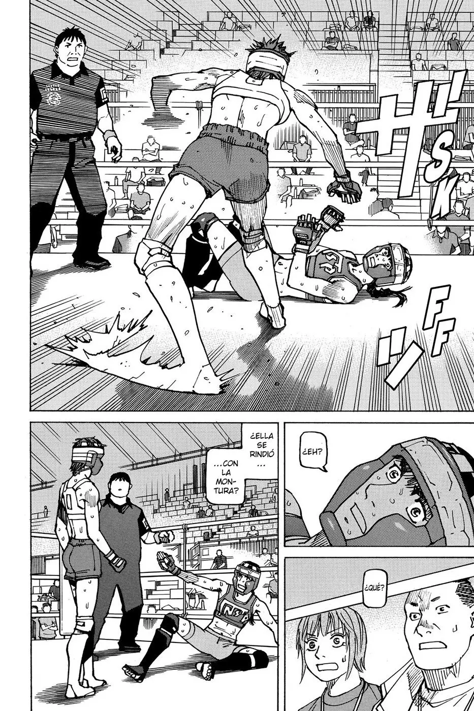 All Rounder Meguru capítulo 159, página 10
