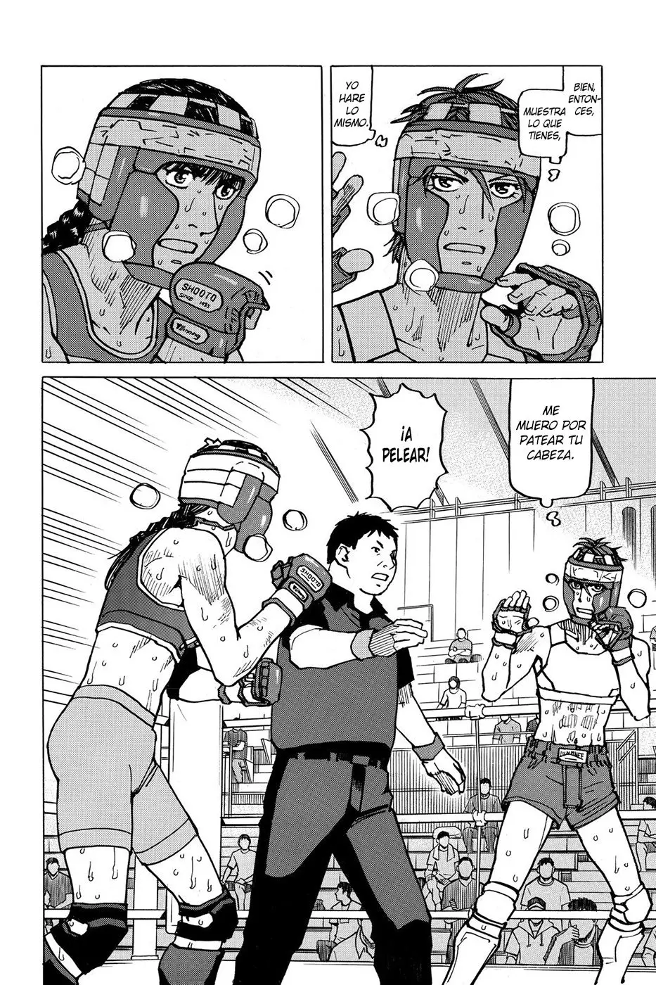 All Rounder Meguru capítulo 159, página 12