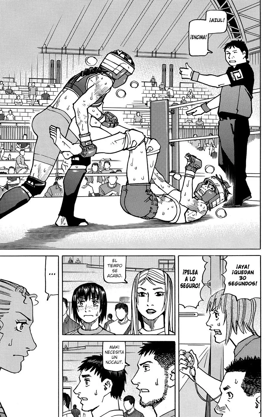 All Rounder Meguru capítulo 160, página 7