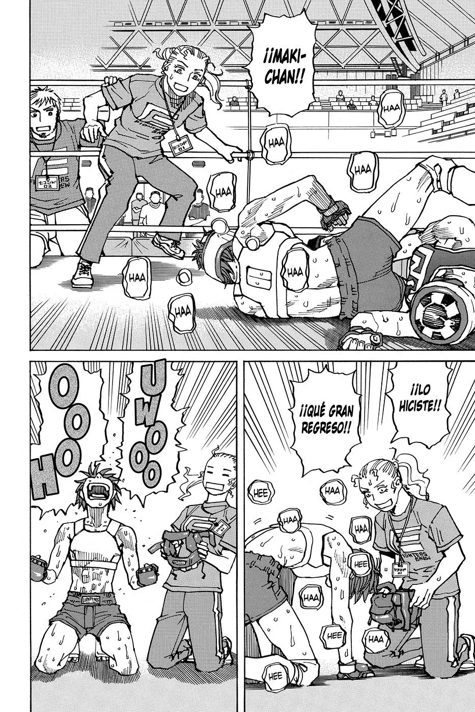 All Rounder Meguru capítulo 160, página 18