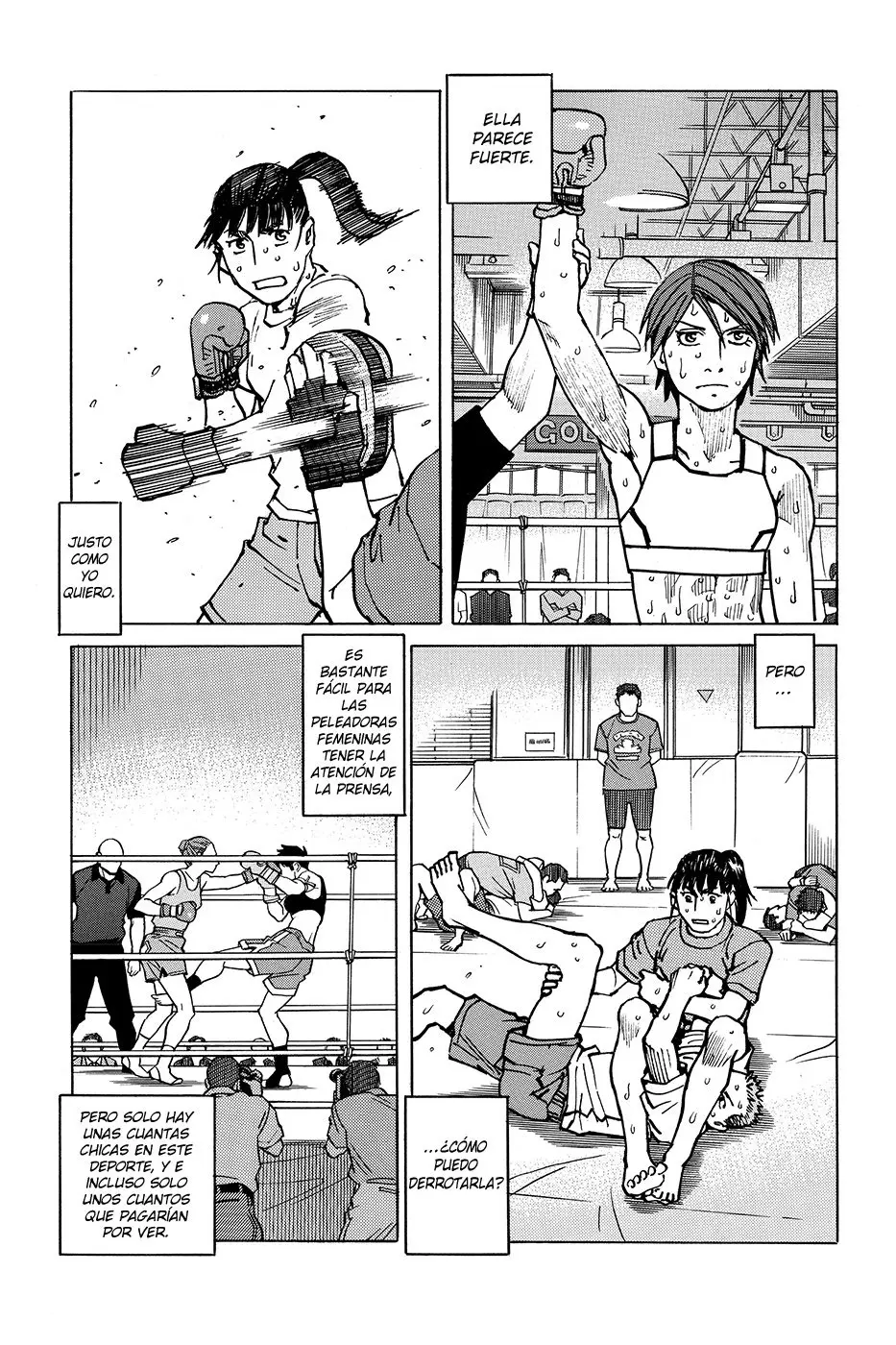 All Rounder Meguru capítulo 161, página 15