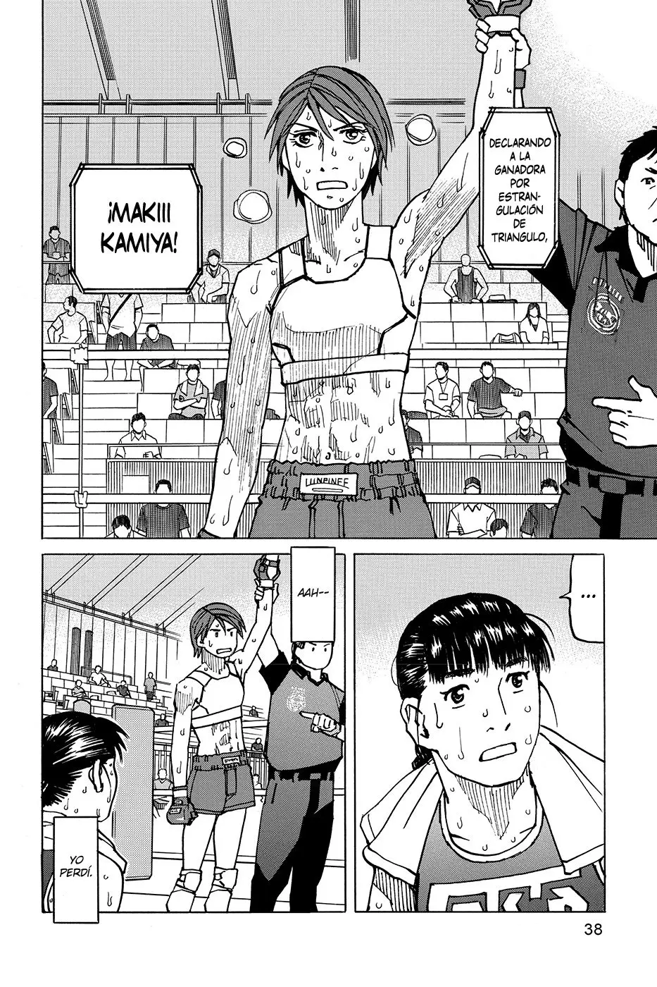 All Rounder Meguru capítulo 161, página 18