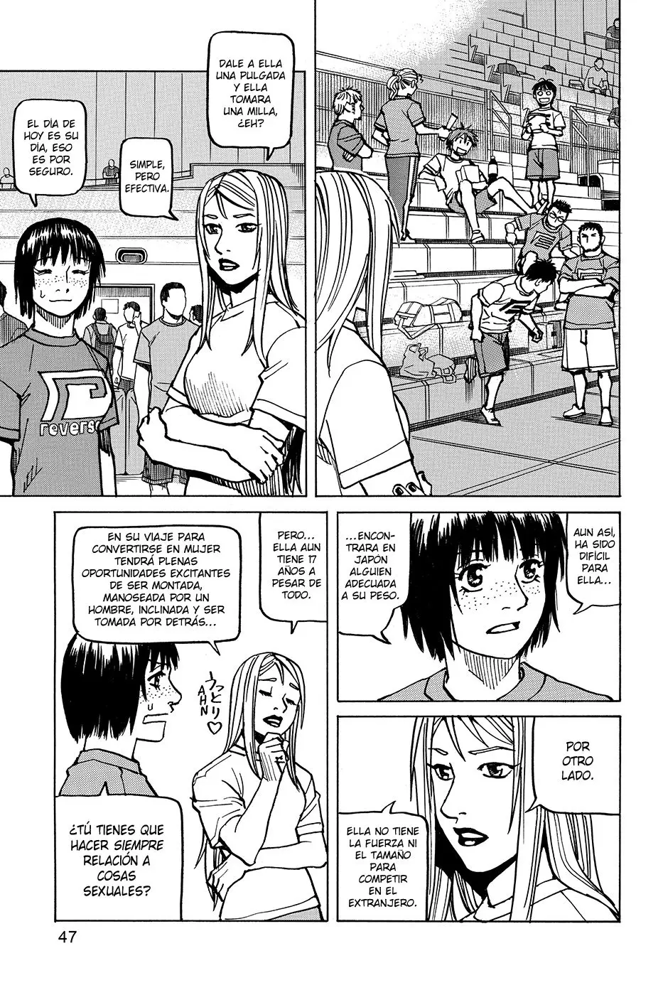 All Rounder Meguru capítulo 162, página 3