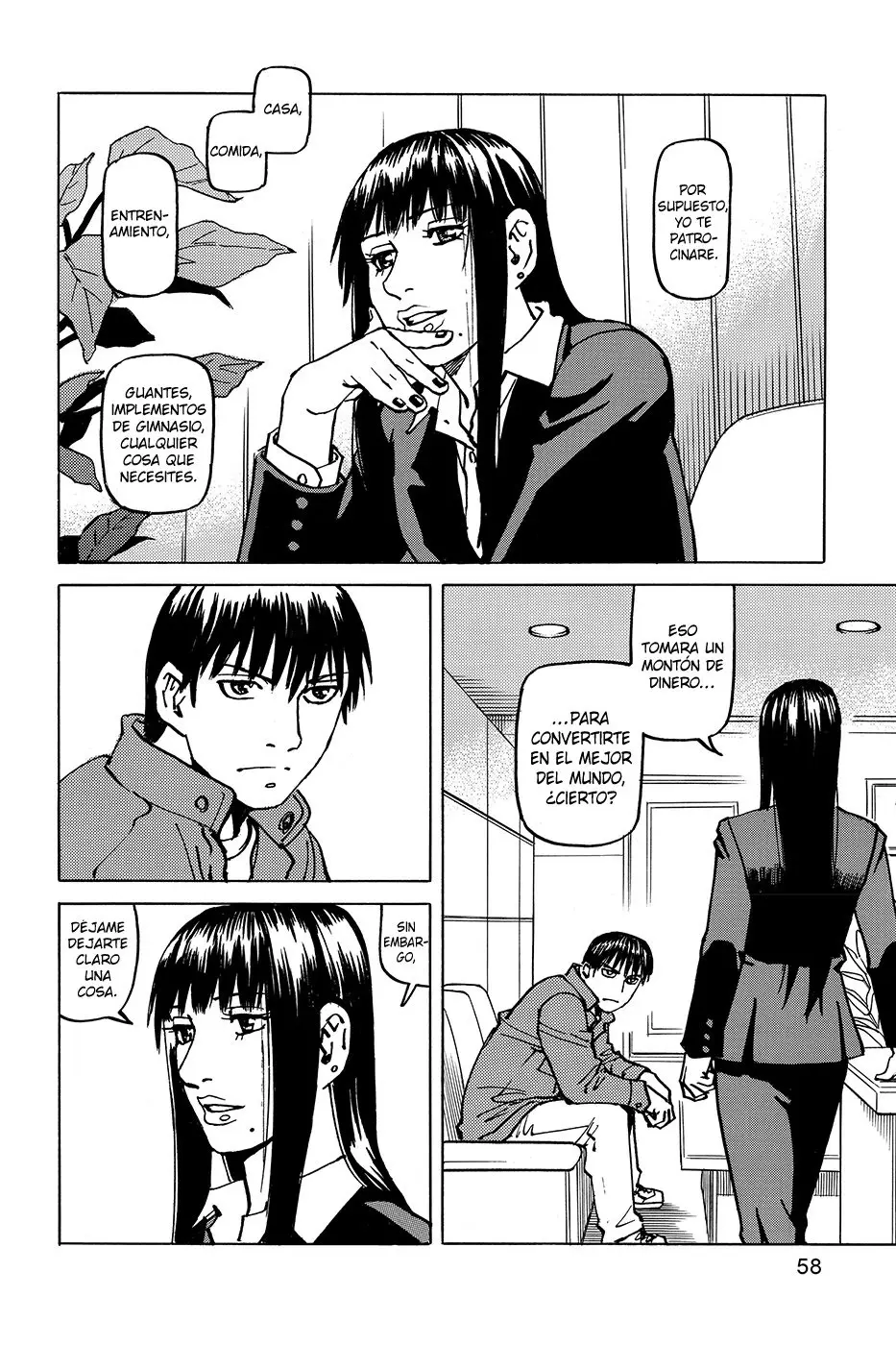 All Rounder Meguru capítulo 162, página 14