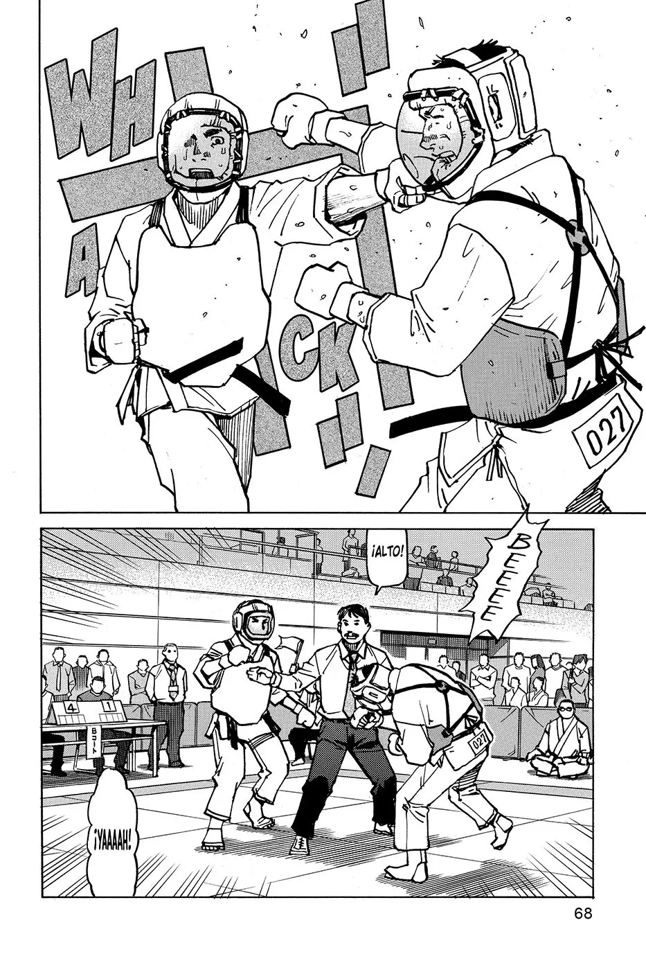 All Rounder Meguru capítulo 163, página 4