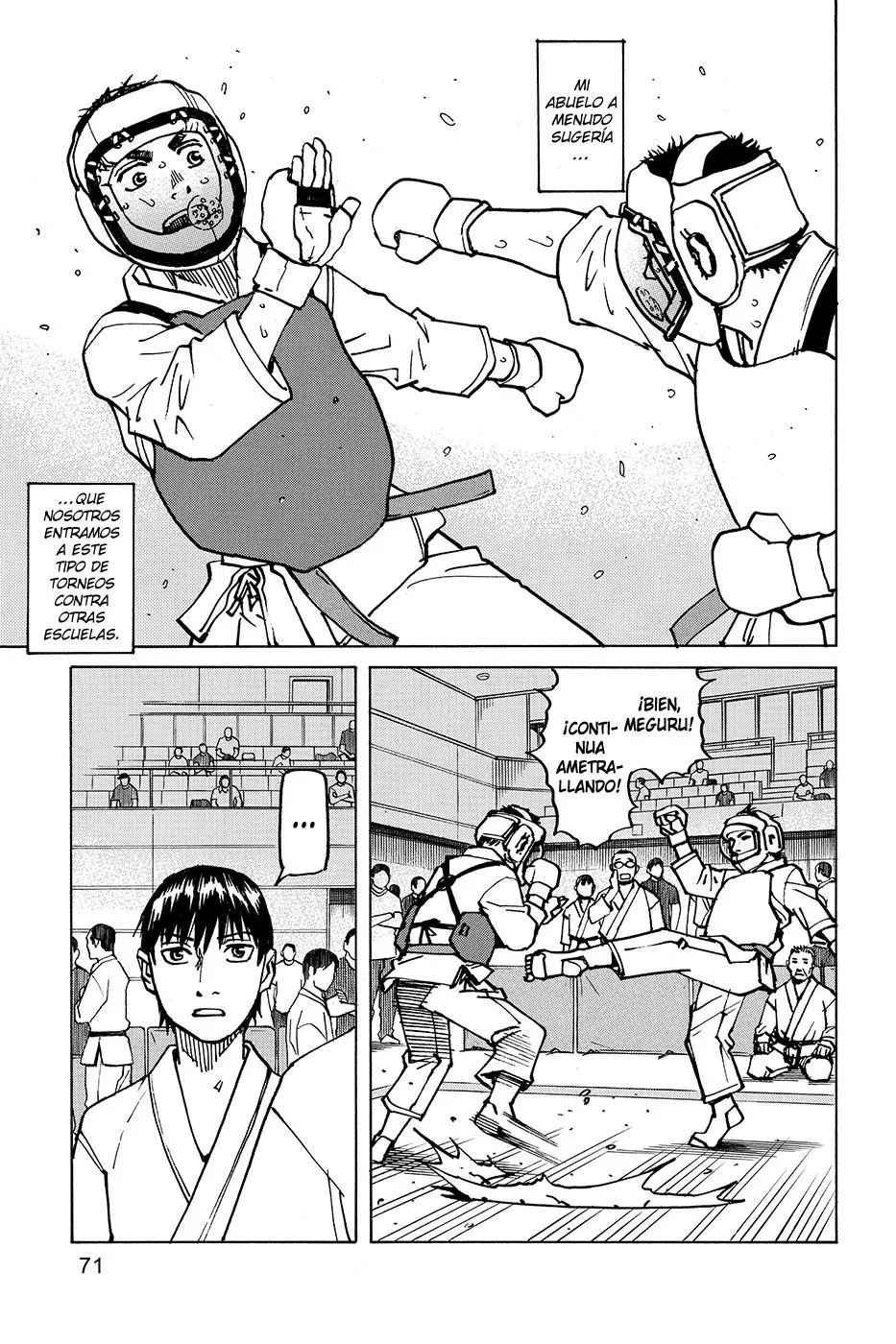 All Rounder Meguru capítulo 163, página 7