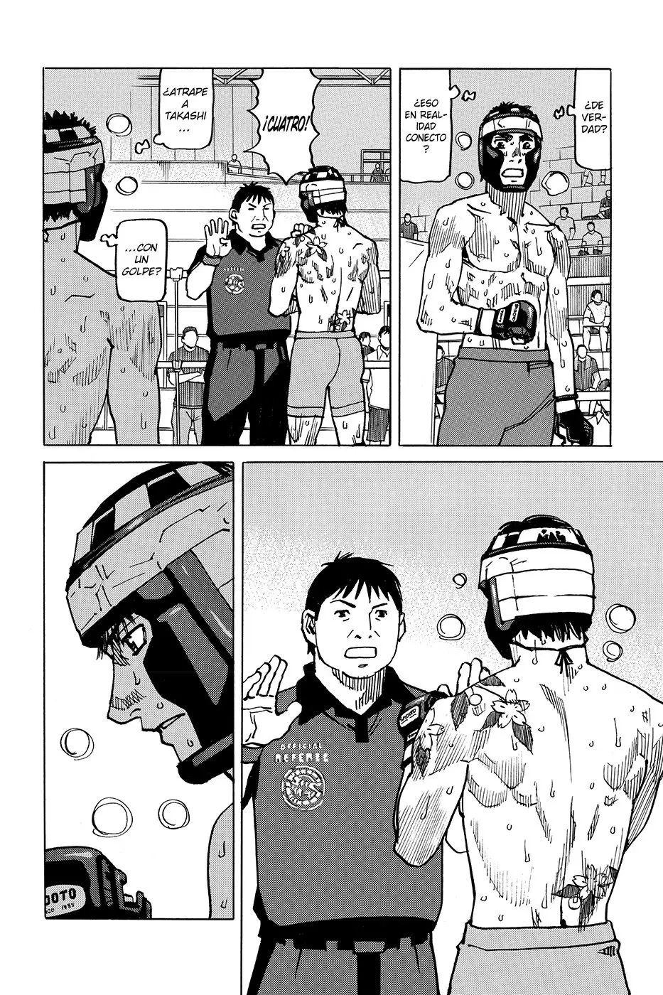 All Rounder Meguru capítulo 165, página 8