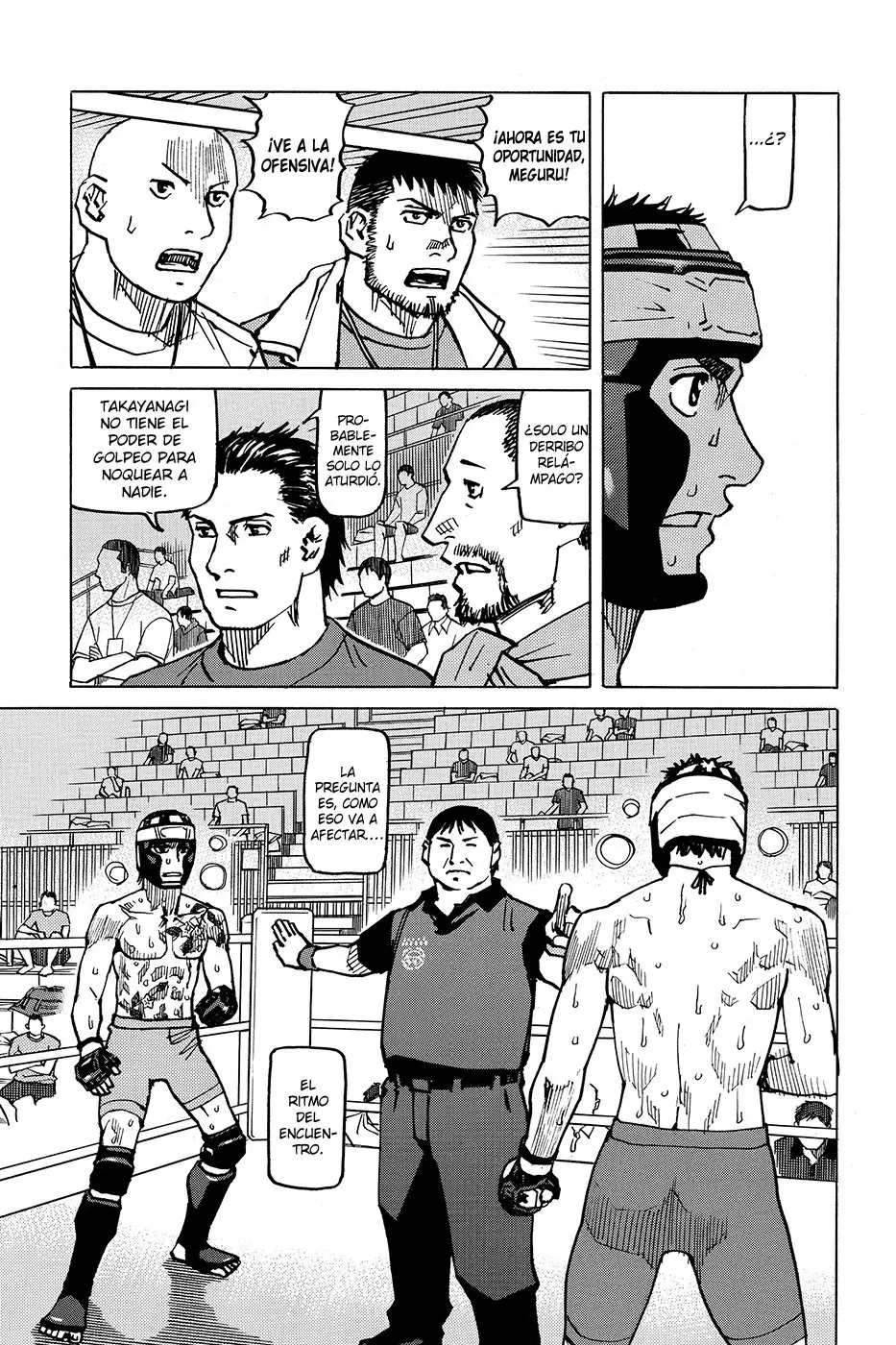 All Rounder Meguru capítulo 165, página 9