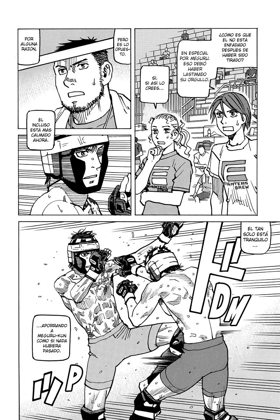 All Rounder Meguru capítulo 165, página 16