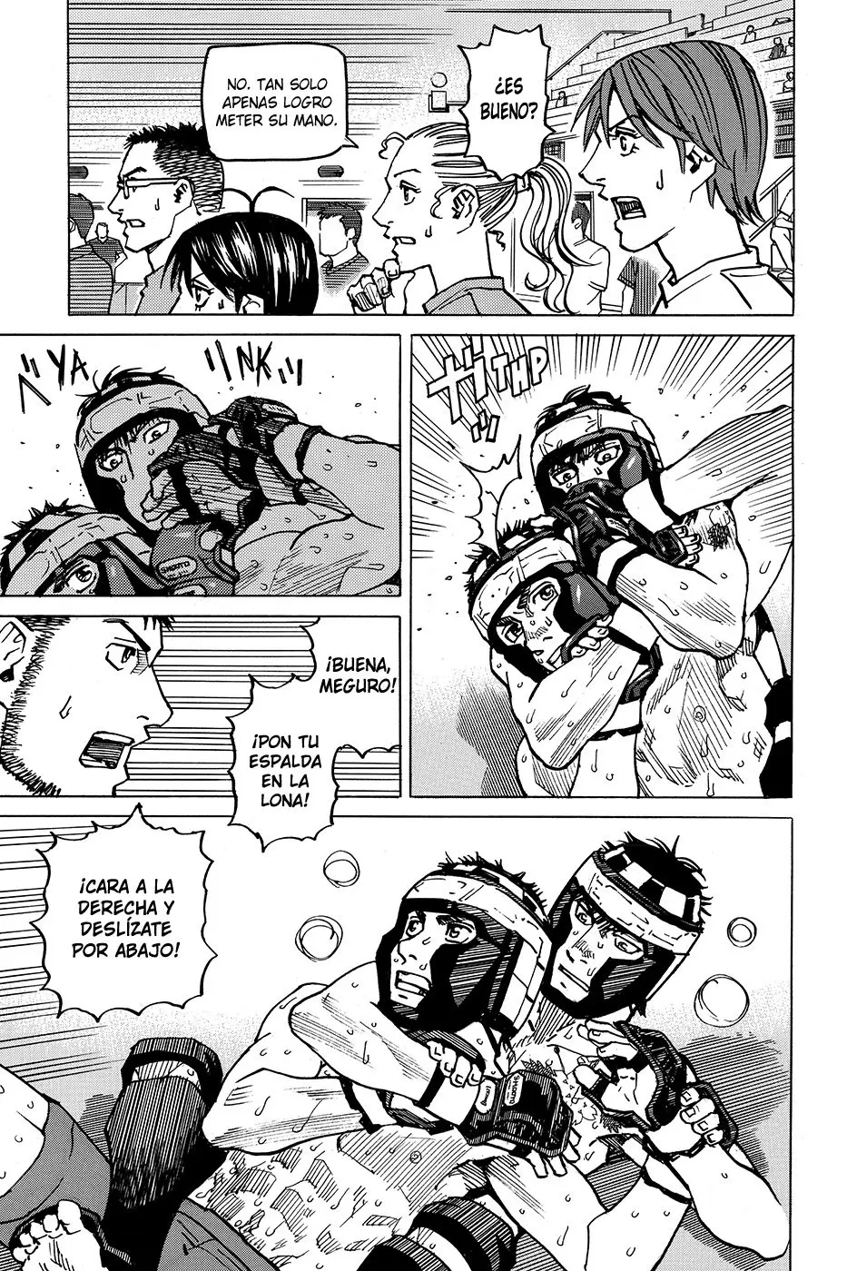 All Rounder Meguru capítulo 167, página 3