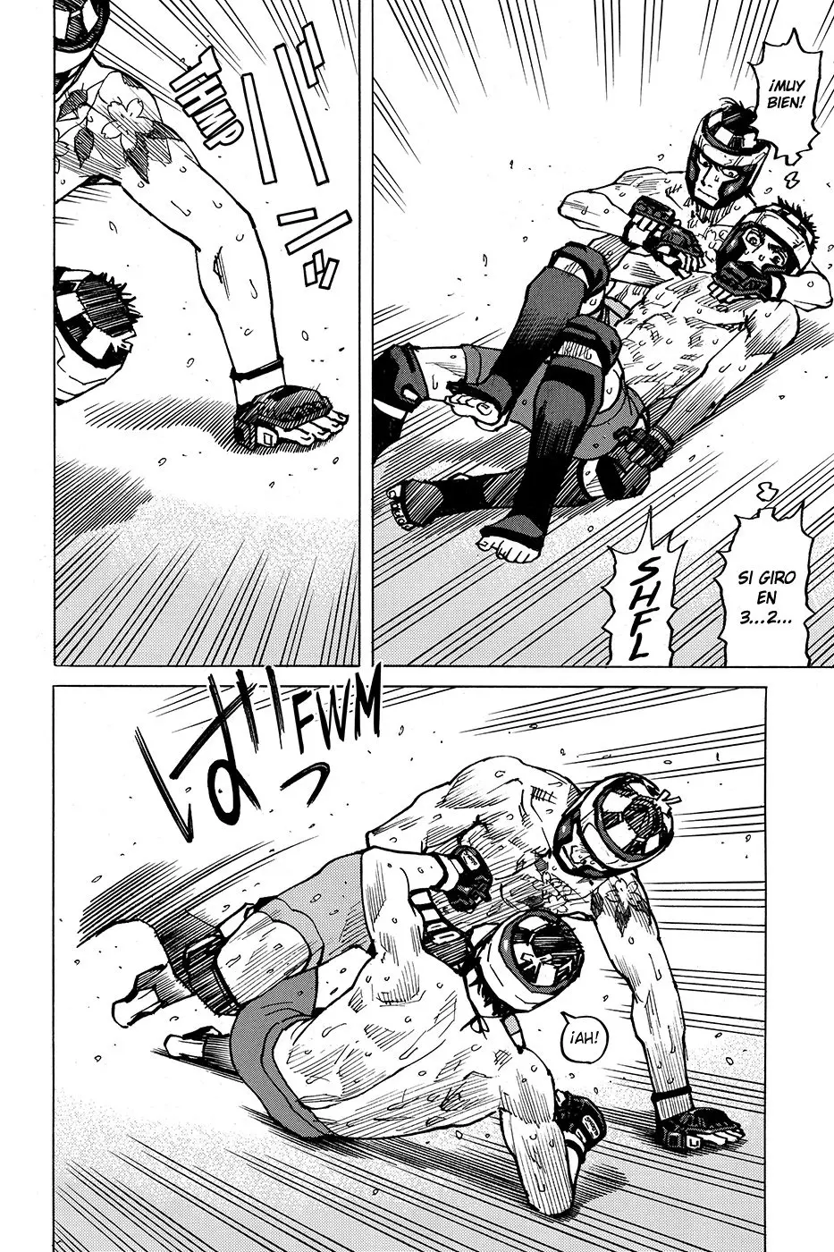 All Rounder Meguru capítulo 167, página 4