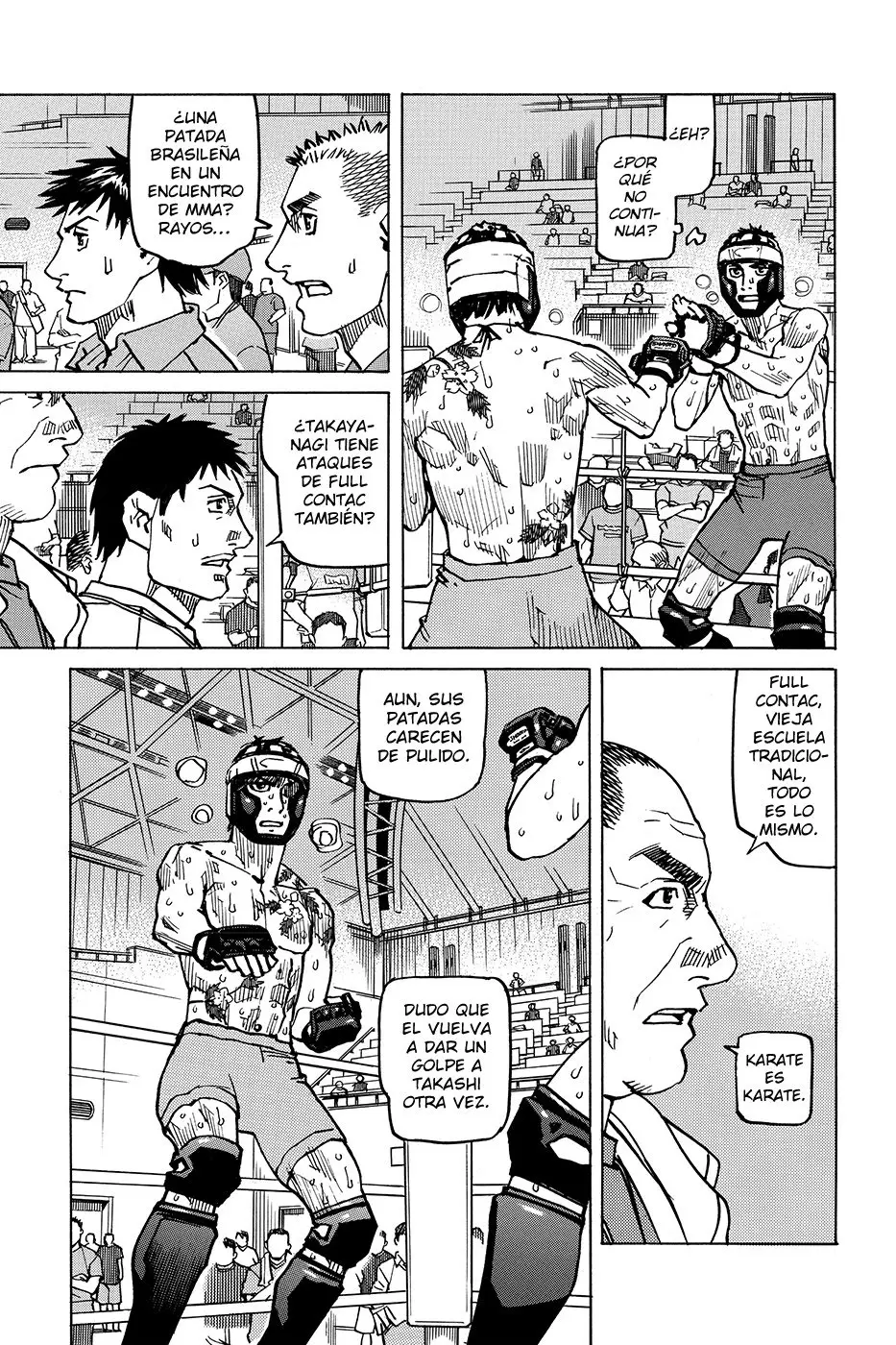 All Rounder Meguru capítulo 168, página 6
