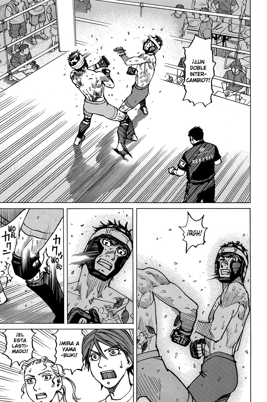 All Rounder Meguru capítulo 168, página 14