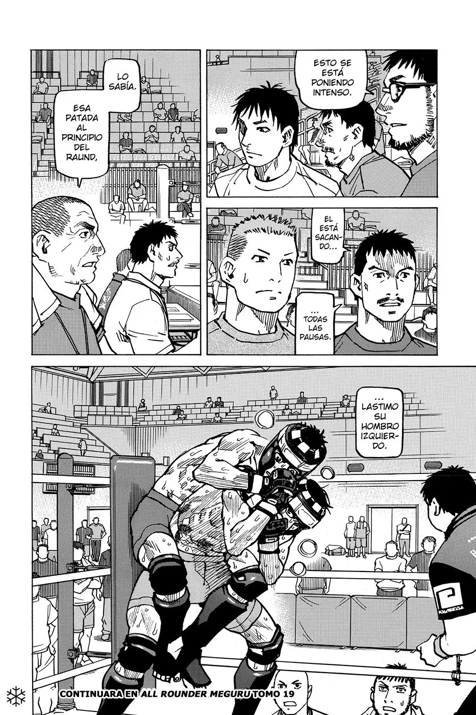 All Rounder Meguru capítulo 168, página 21