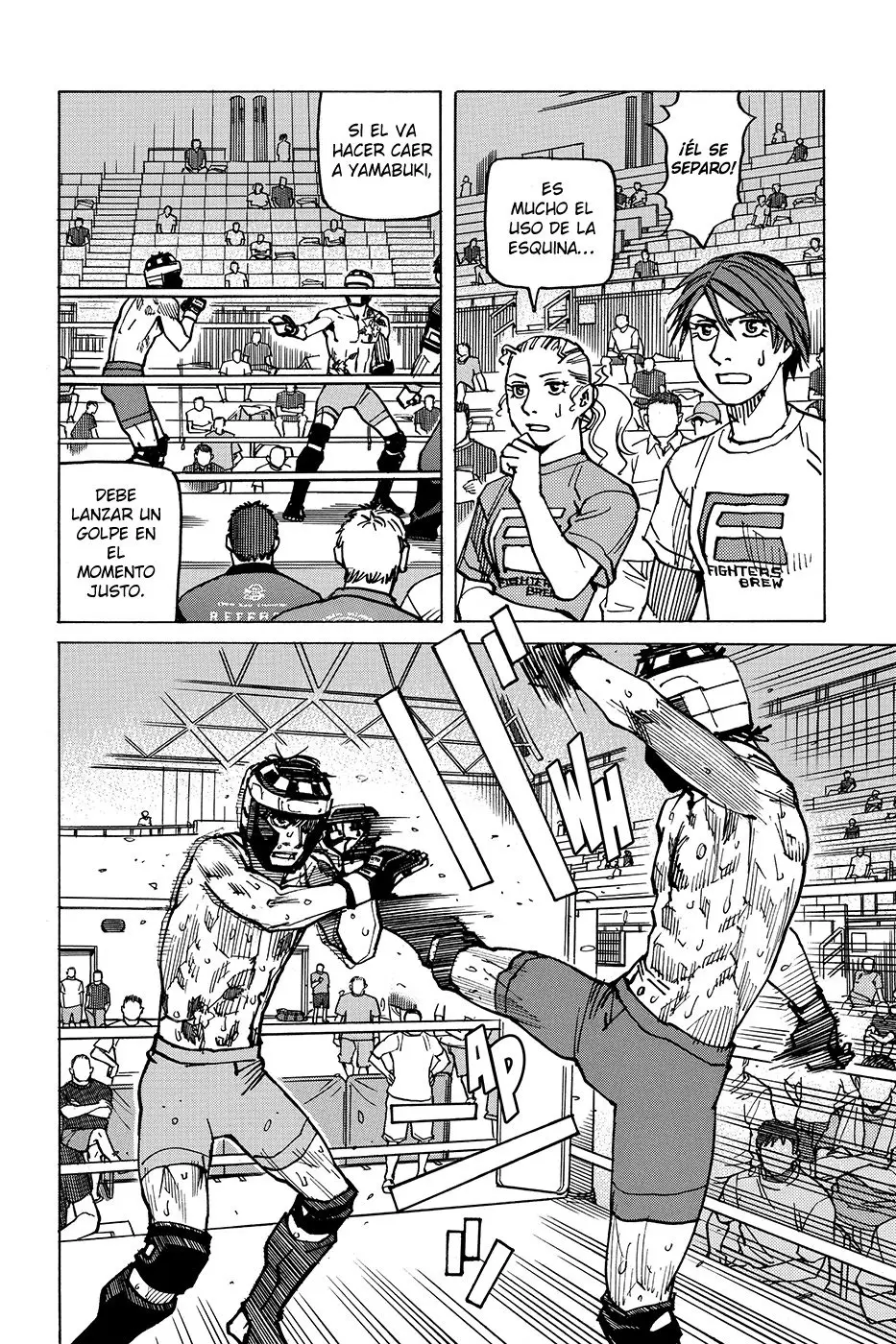 All Rounder Meguru capítulo 169, página 8