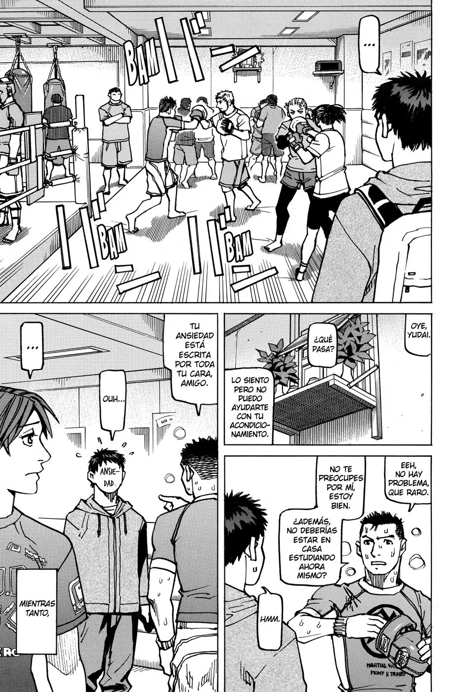 All Rounder Meguru capítulo 174, página 3