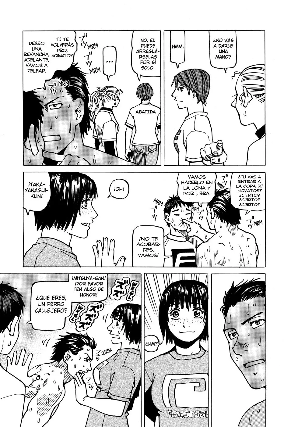 All Rounder Meguru capítulo 174, página 15