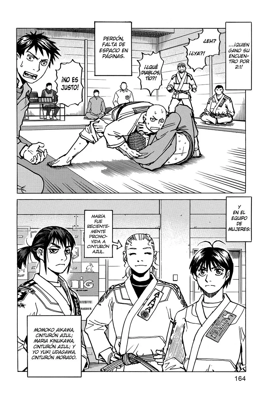 All Rounder Meguru capítulo 175.5, página 4