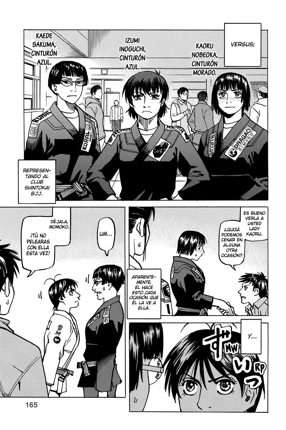 All Rounder Meguru capítulo 175.5, página 5
