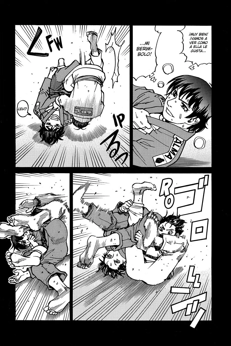 All Rounder Meguru capítulo 175.5, página 8