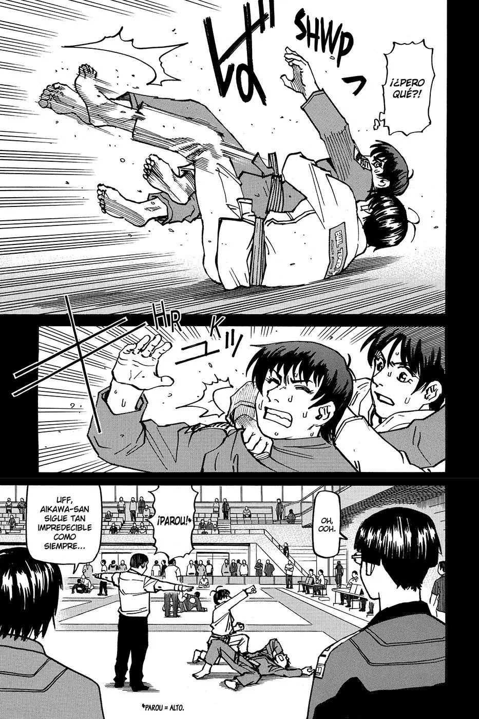 All Rounder Meguru capítulo 175.5, página 9