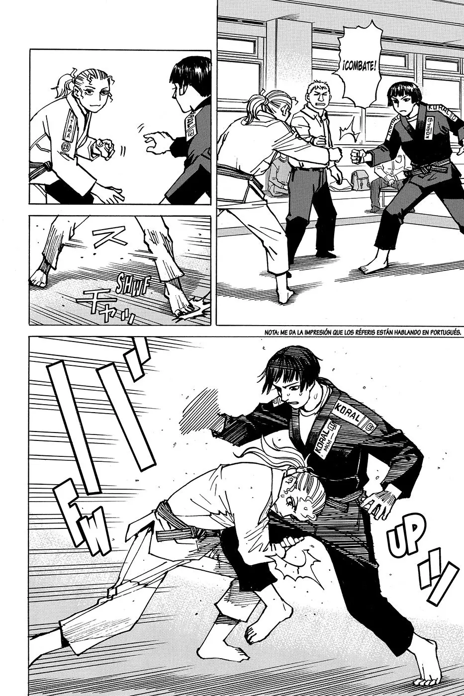 All Rounder Meguru capítulo 175.5, página 18