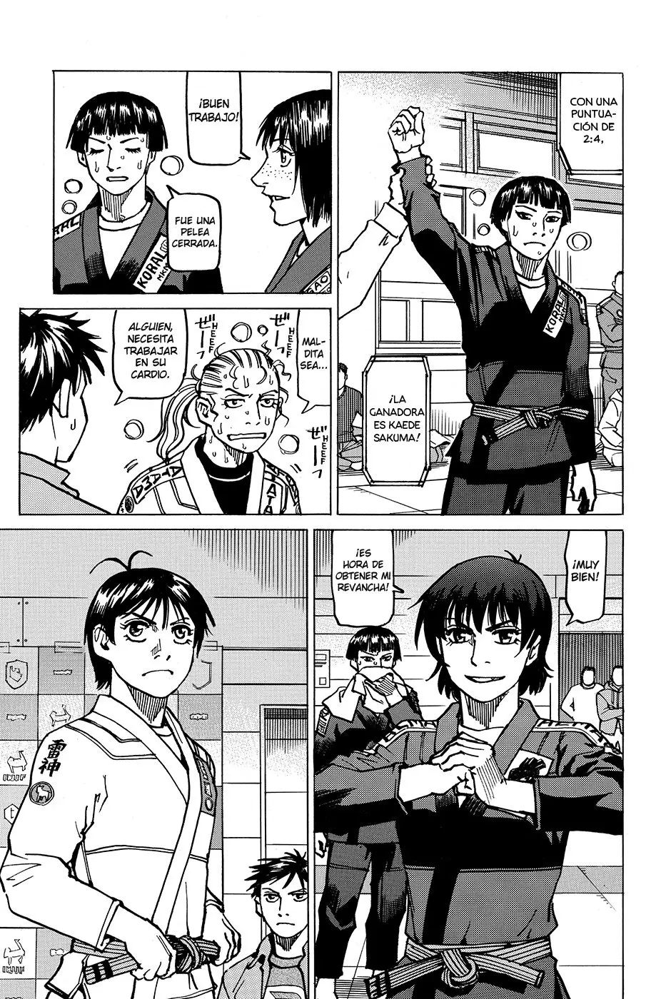 All Rounder Meguru capítulo 175.5, página 21