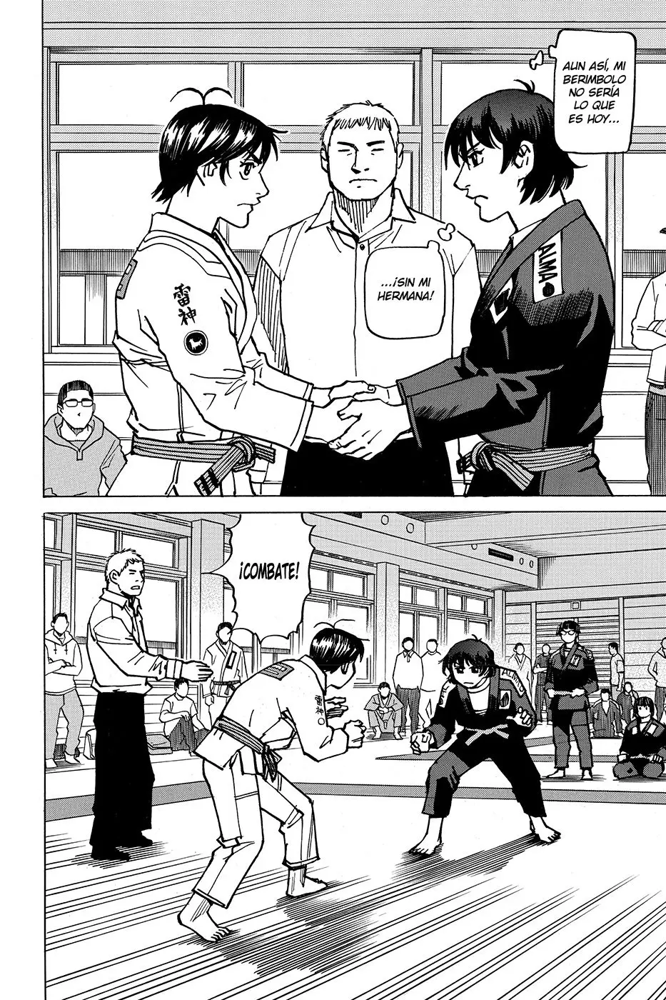 All Rounder Meguru capítulo 175.6, página 4