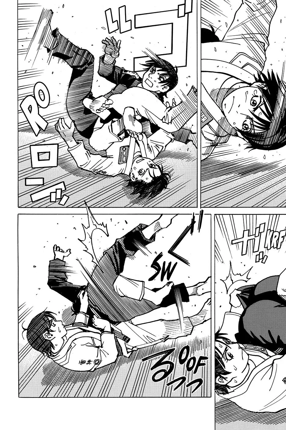 All Rounder Meguru capítulo 175.6, página 12