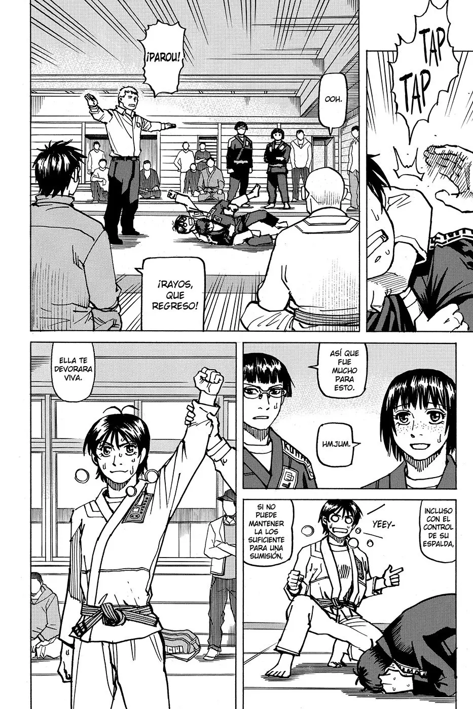 All Rounder Meguru capítulo 175.6, página 14