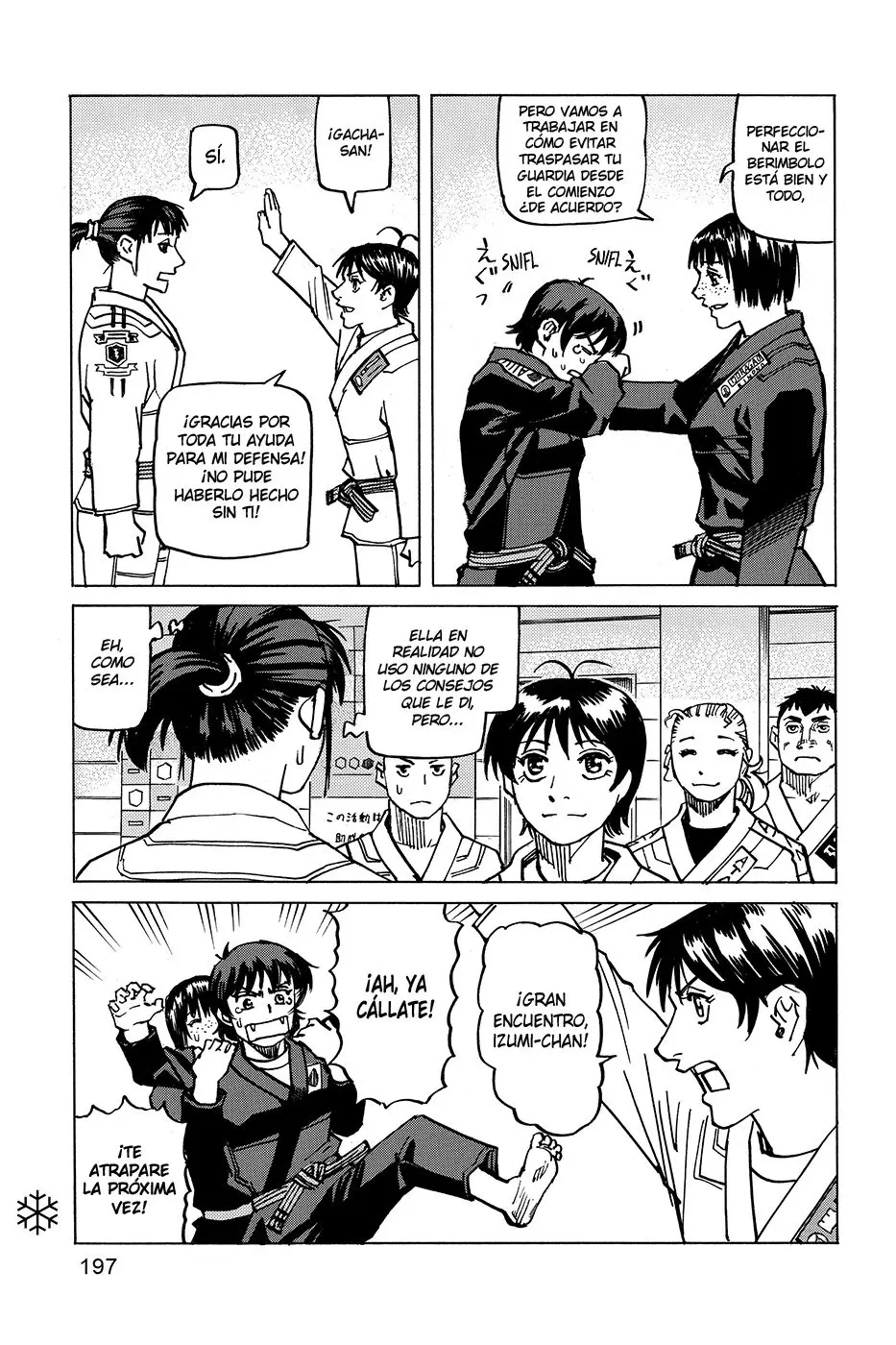 All Rounder Meguru capítulo 175.6, página 15