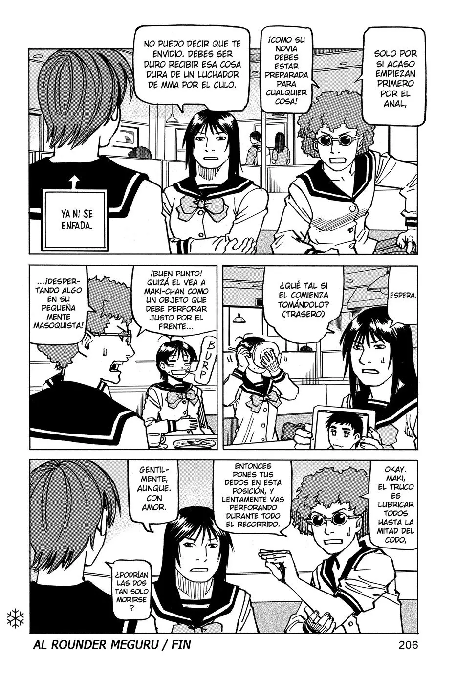 All Rounder Meguru capítulo 175.7, página 9