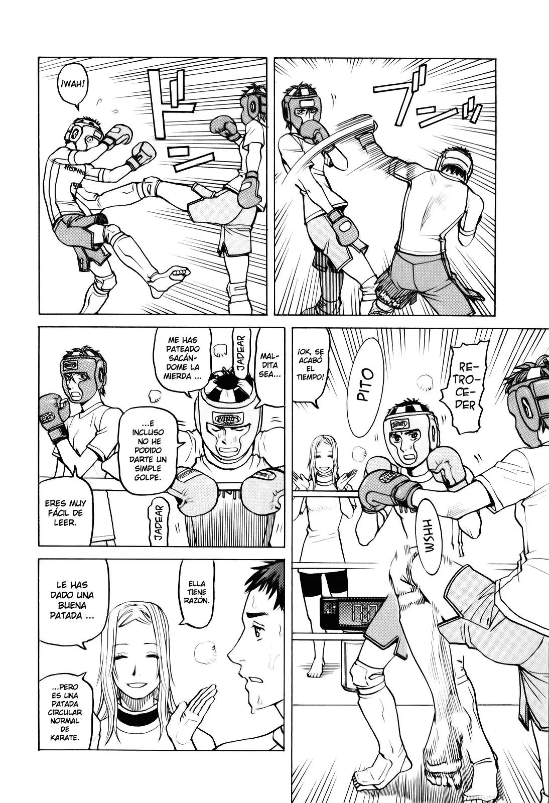 All Rounder Meguru capítulo 27, página 14