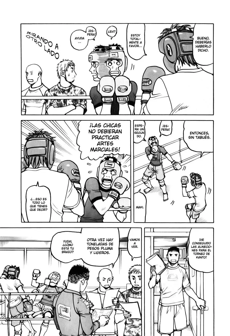 All Rounder Meguru capítulo 28, página 13